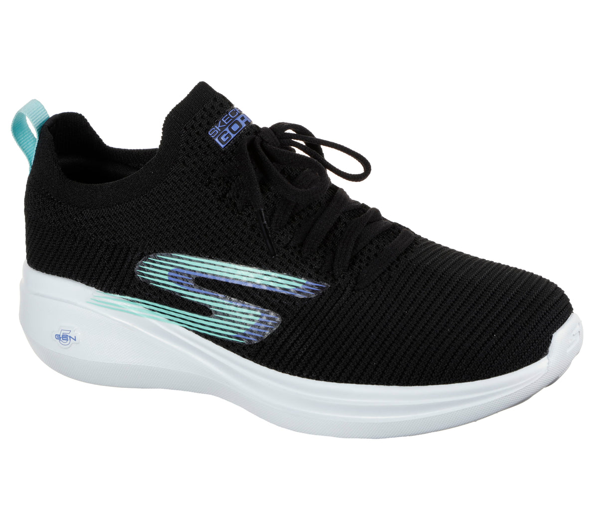 Pantofi Sport Damă Skechers 128186 Negru – Textil – vedere 1