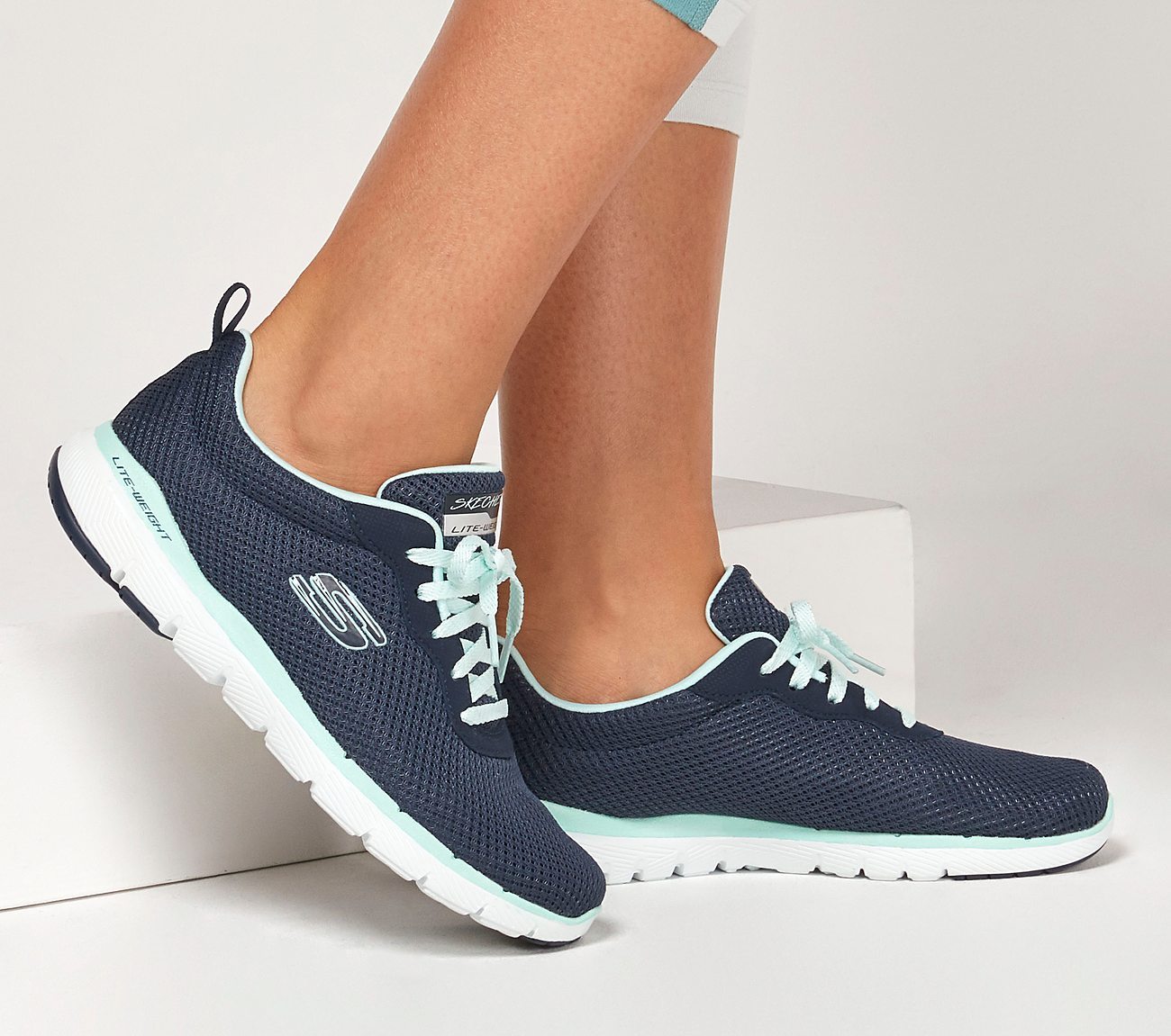 PANTOFI SPORT DAMĂ SKECHERS 13070 - totalpantofi