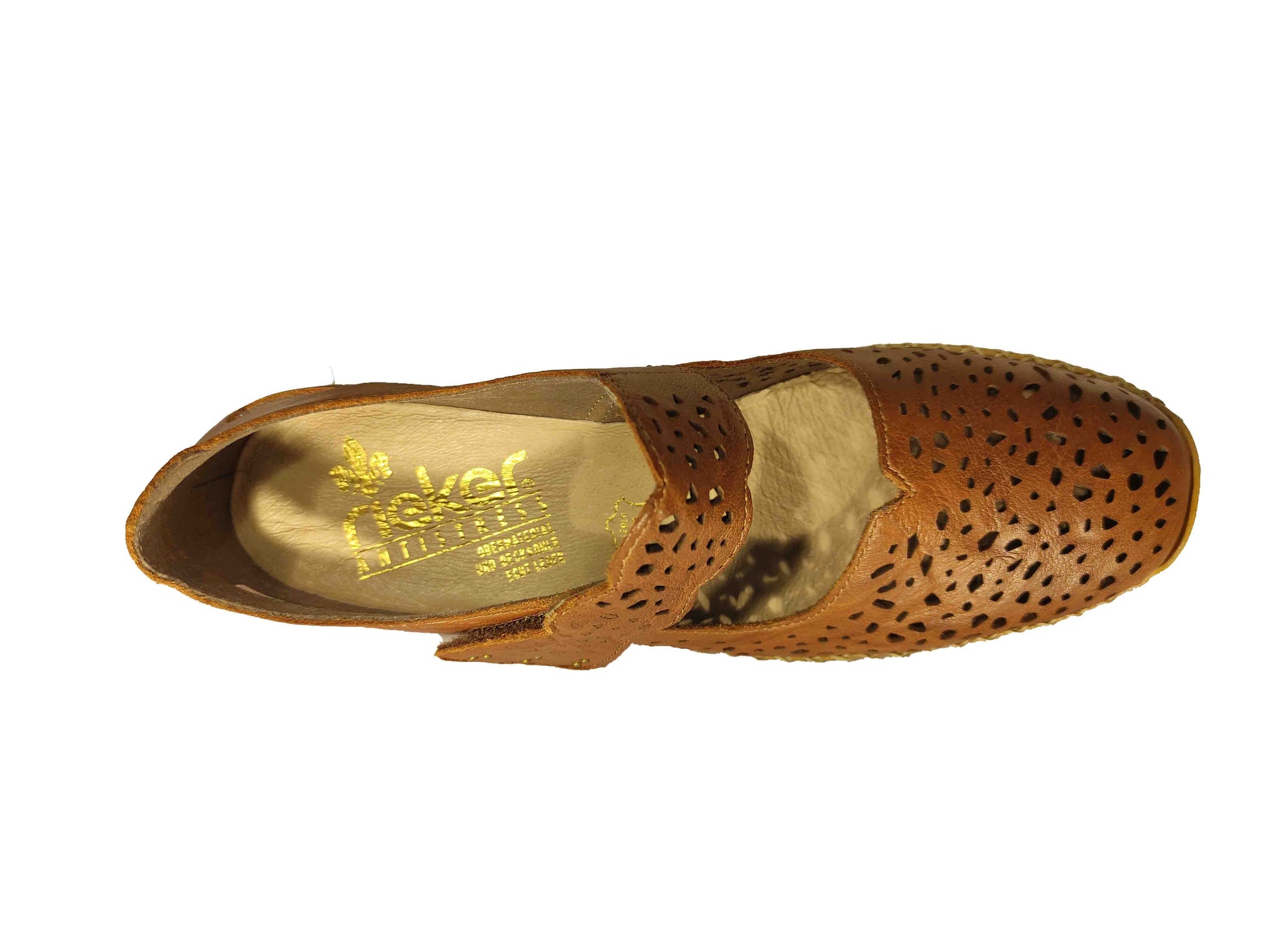 PANTOFI PERFORAȚI DAMĂ RIEKER 41397-22 - totalpantofi