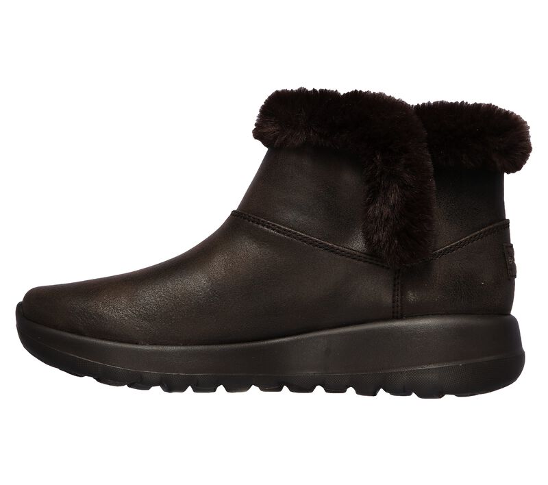 GHETE CASUAL DAMA SKECHERS 144013 CHOC MARO - imagine 6