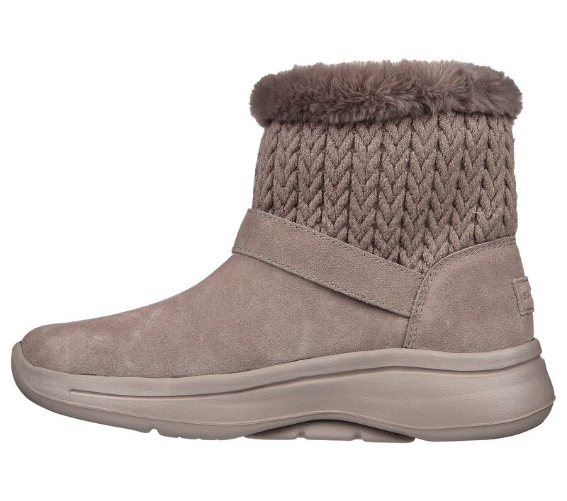 GHETE CASUAL DAMA SKECHERS 144422 DKTP TAUPE - imagine 5