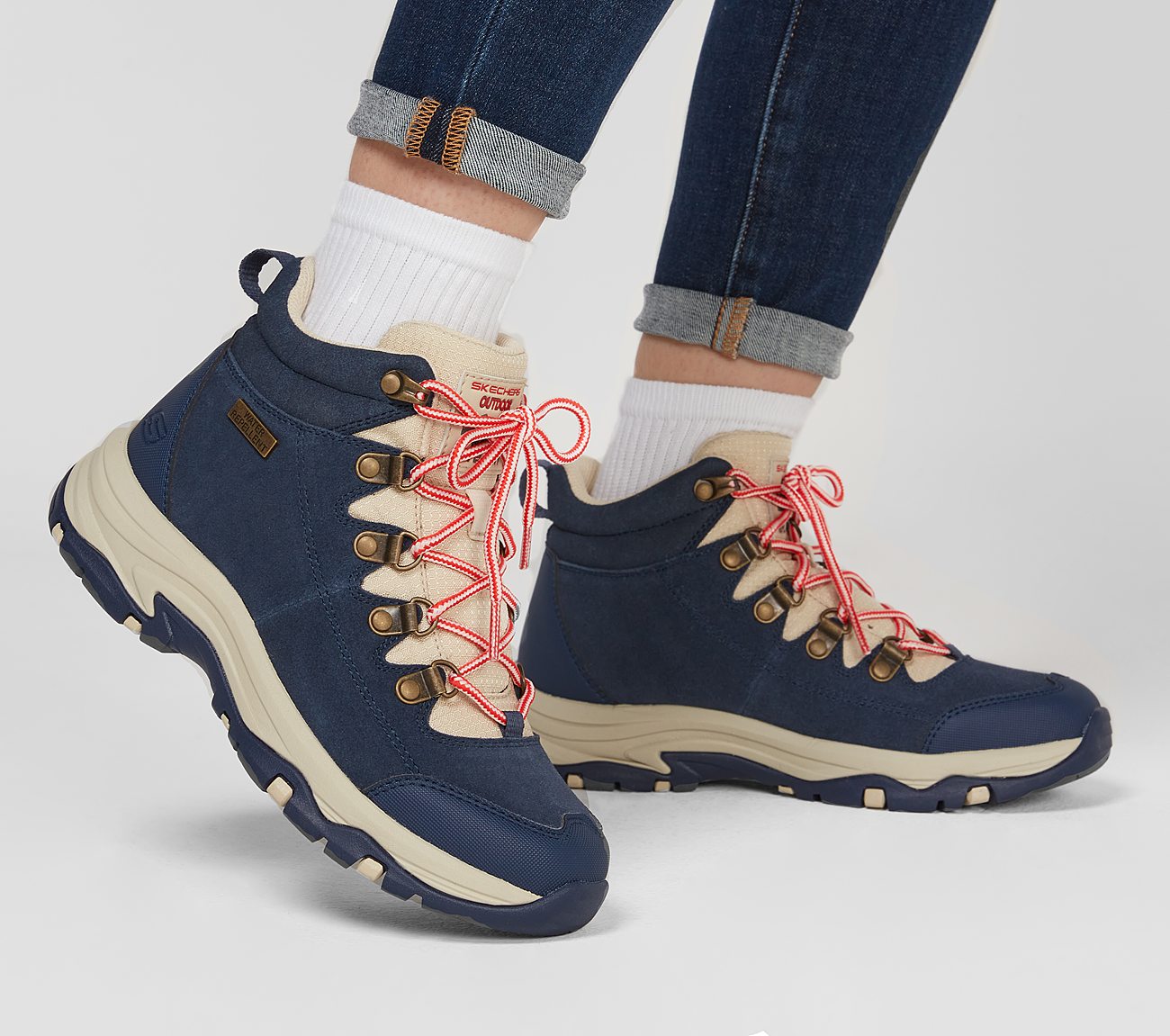 GHETE SPORT DAMĂ SKECHERS 158254 - totalpantofi
