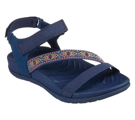 SANDALE CASUAL DAMA SKECHERS 163221 NVBL