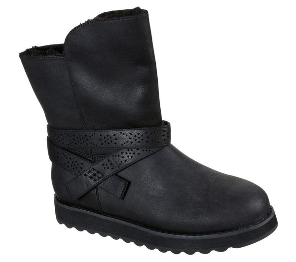 CIZME CASUAL DAMA SKECHERS 167116 BBK NEGRE - imagine 3