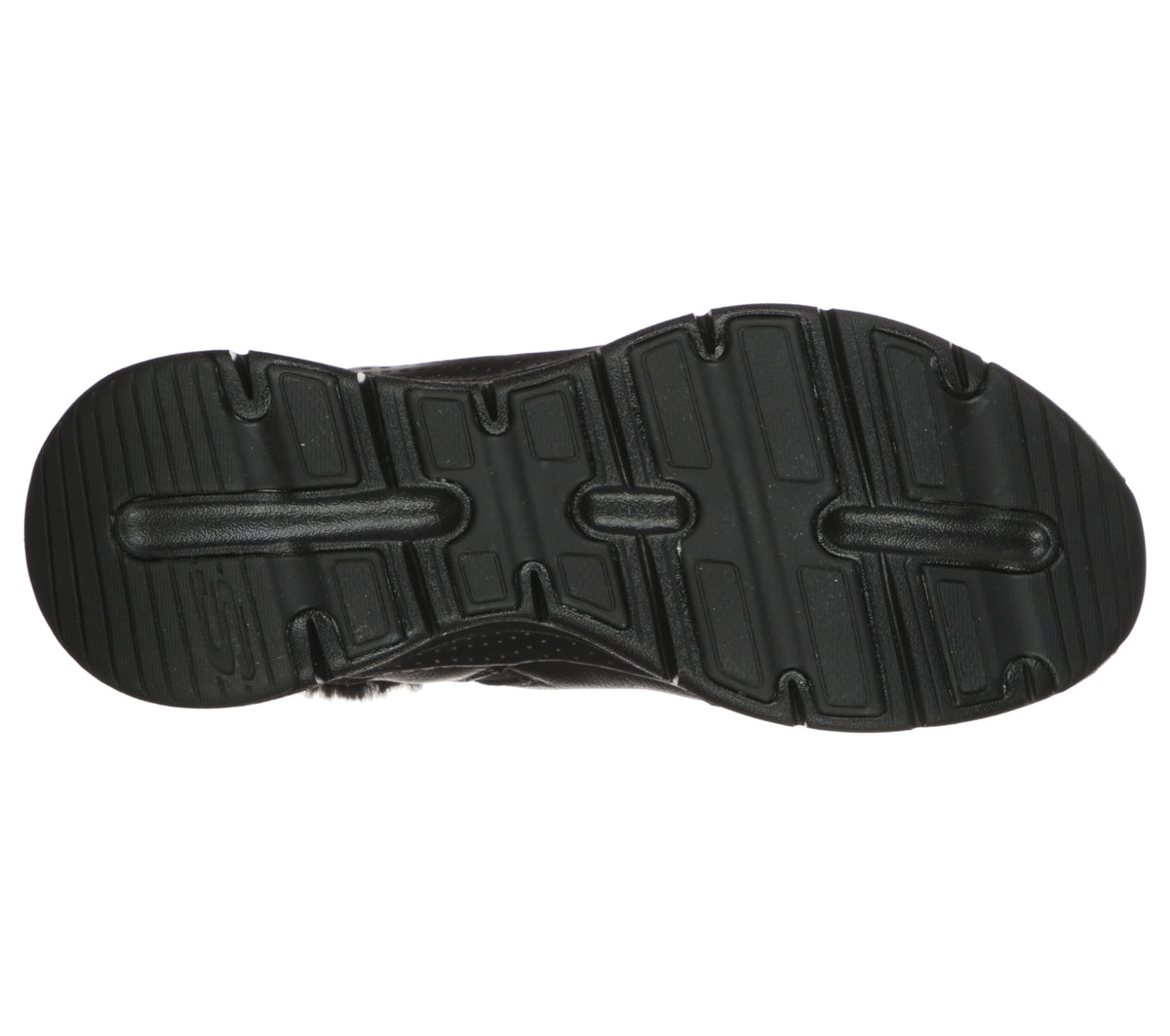 Ghete Casual Damă Skechers SK604 Negru – Piele Naturală – vedere 5