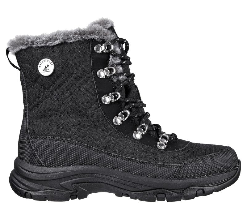 GHETE SPORT ADOLESCENTI SKECHERS 167283 BLK NEGRE - imagine 6