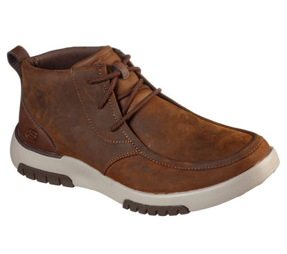 GHETE CASUAL BARBATI SKECHERS 204225 CDB MARO