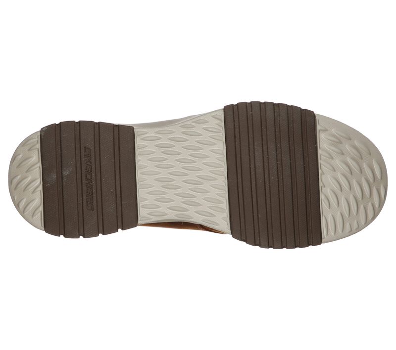 GHETE CASUAL BARBATI SKECHERS 204225 CDB MARO - imagine 12
