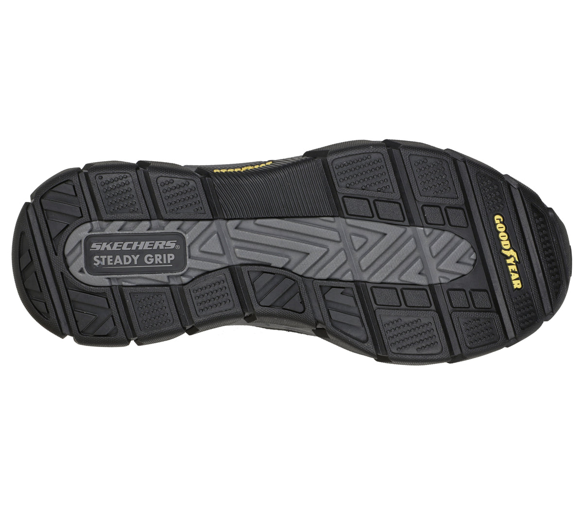 Ghete Casual Bărbați Skechers SK595 Negru – Piele Întoarsă – vedere 5