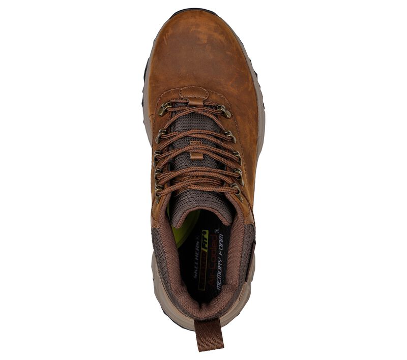 GHETE CASUAL BARBATI SKECHERS 204484 CDB MARO - imagine 3