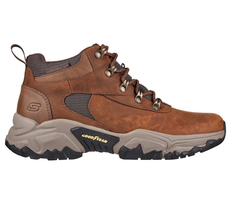 GHETE CASUAL BARBATI SKECHERS 204484 CDB MARO - imagine 6
