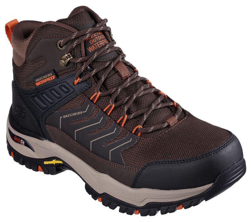 GHETE SPORT BARBATI SKECHERS 204634 BRN MARO - imagine 6