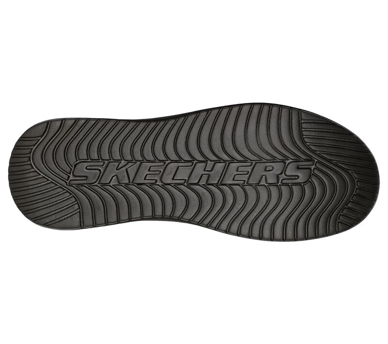 GHETE CASUAL BARBATI SKECHERS 204670 CDB MARO - imagine 6