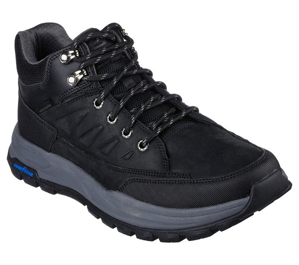 GHETE SPORT BARBATI SKECHERS 204699 BLK NEGRE - imagine 2