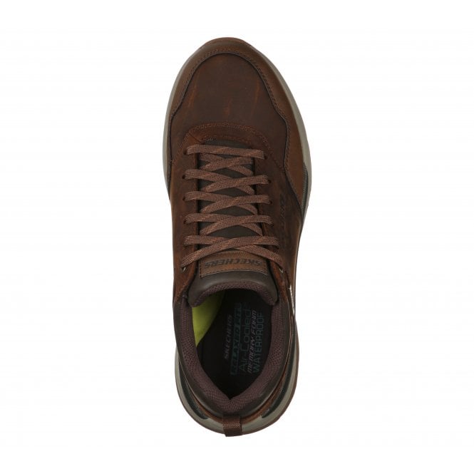PANTOFI SPORT BARBATI SKECHERS 210021 CDB MARO - imagine 11