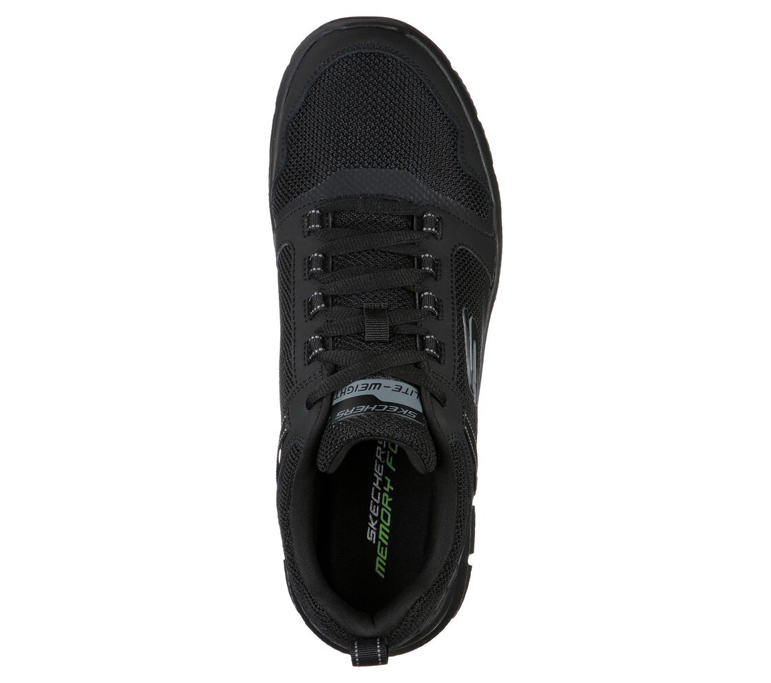 PANTOFI SPORT BĂRBAȚI SKECHERS SK605 NEGRI - totalpantofi