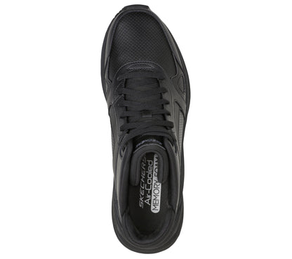 GHETE SPORT BĂRBAȚI SKECHERS SK610 NEGRE - totalpantofi