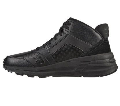 GHETE SPORT BĂRBAȚI SKECHERS SK610 NEGRE - totalpantofi