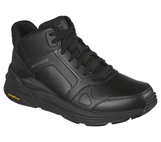 GHETE SPORT BĂRBAȚI SKECHERS SK610 NEGRE - totalpantofi