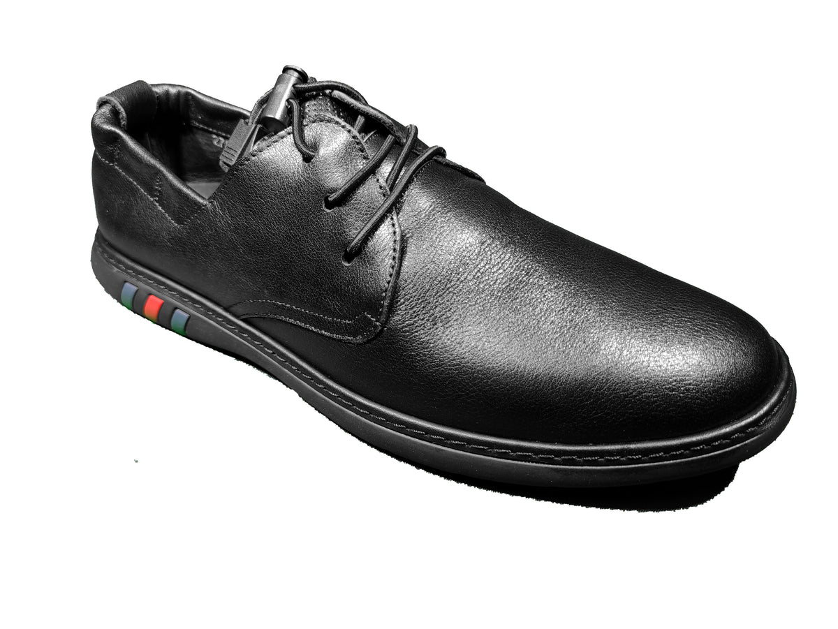 Pantofi Casual Bărbați MELS 2709 ALBASTRU – Piele Naturală – vedere 6