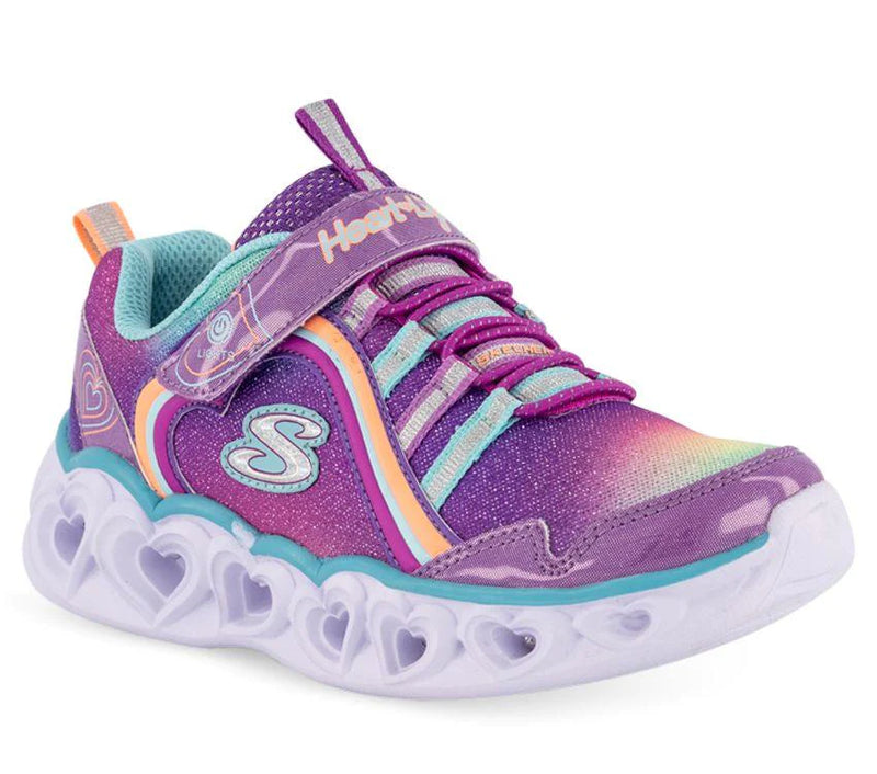 PANTOFI SPORT COPII SKECHERS 302308 PRMT MOV - imagine 2