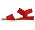 SANDALE CASUAL DAMA SKECHERS 31440 RED