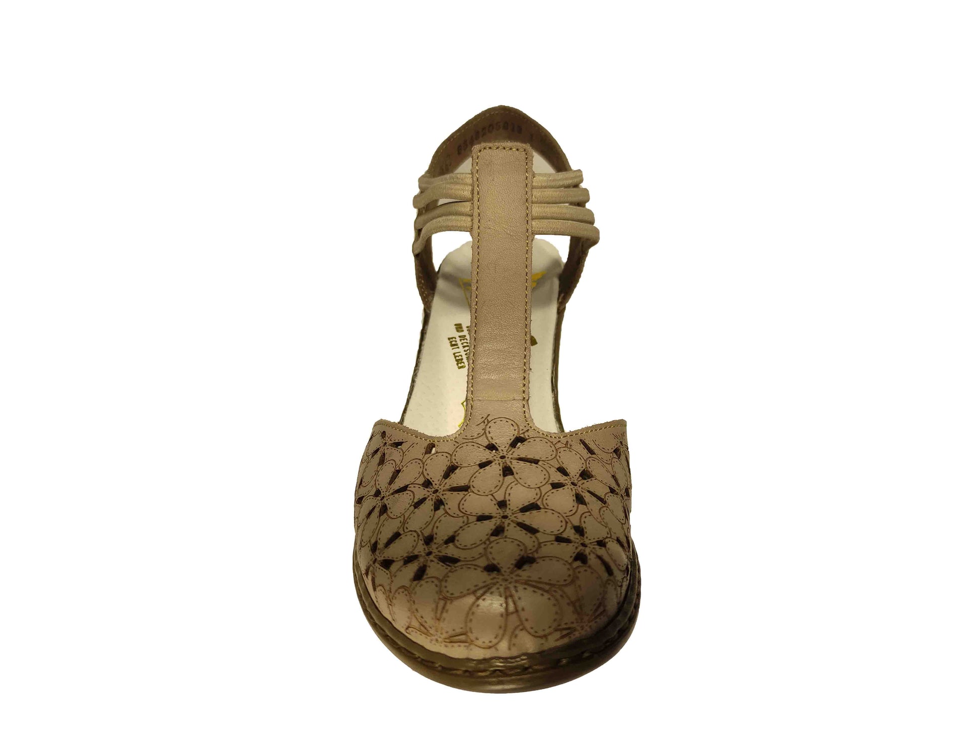 PANTOFI CASUAL DECUPAȚI DAMĂ RIEKER 40966-64 - totalpantofi