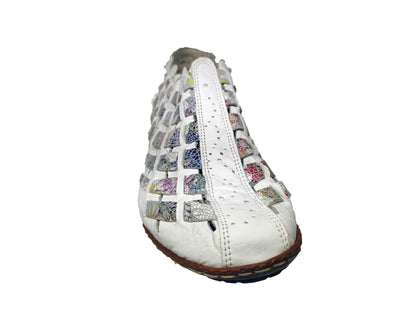 PANTOFI CASUAL DECUPAȚI DAMĂ RIEKER 46778-80 - totalpantofi