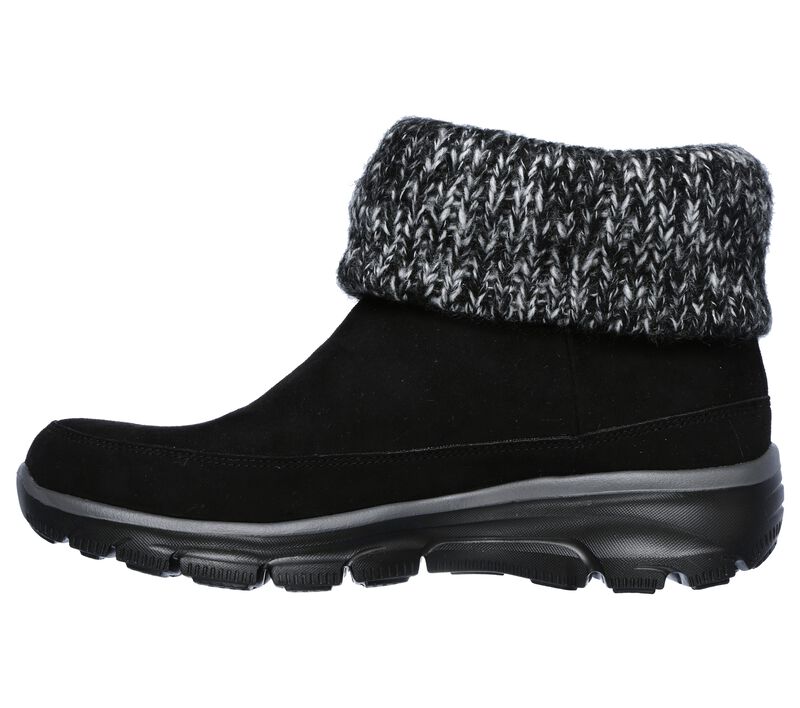 GHETE CASUAL DAMA SKECHERS 49539 BLK NEGRE