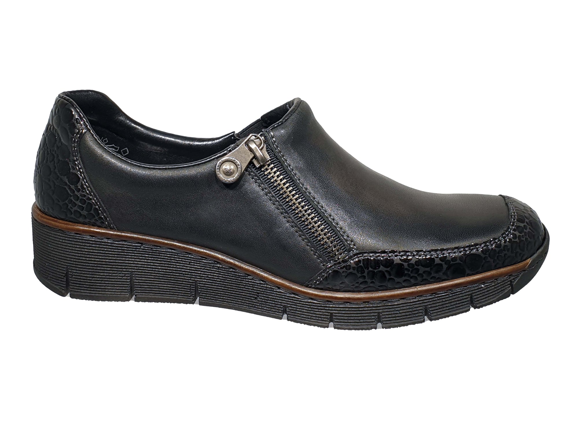 PANTOFI CASUAL DAMĂ RIEKER 53734-45 - totalpantofi