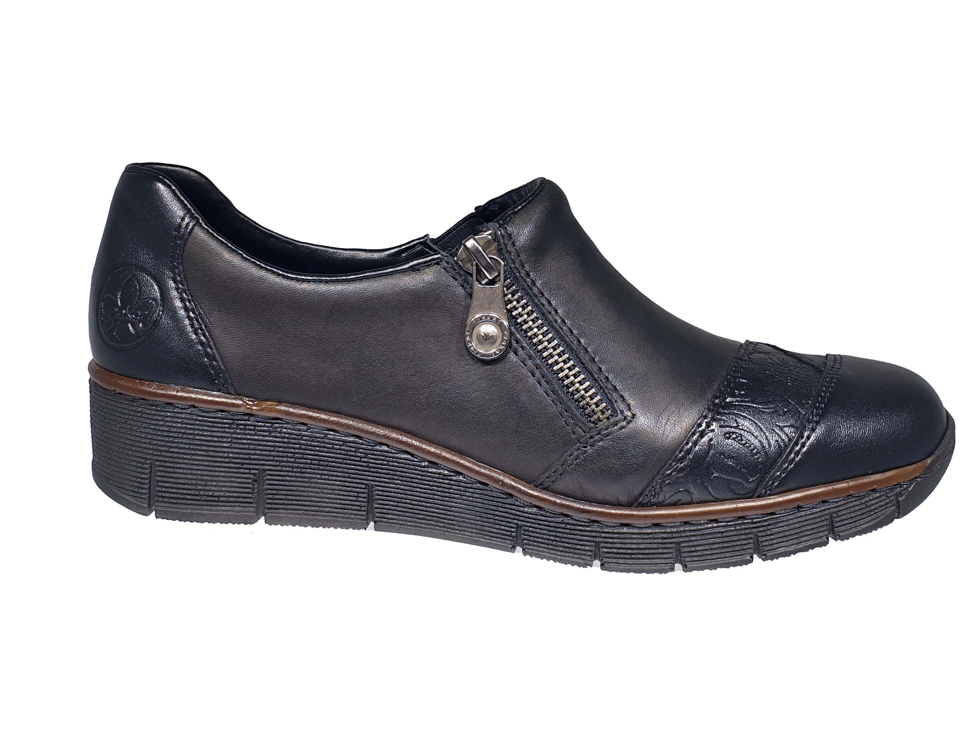 PANTOFI CASUAL DAMĂ RIEKER 53761-00 - totalpantofi