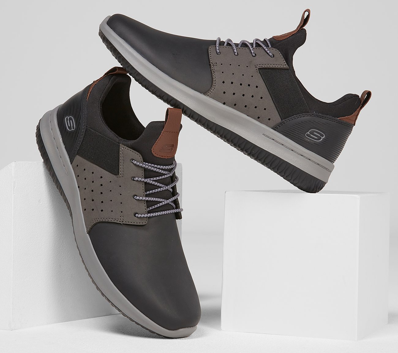 PANTOFI CASUAL BĂRBAȚI SKECHERS 65870 - totalpantofi