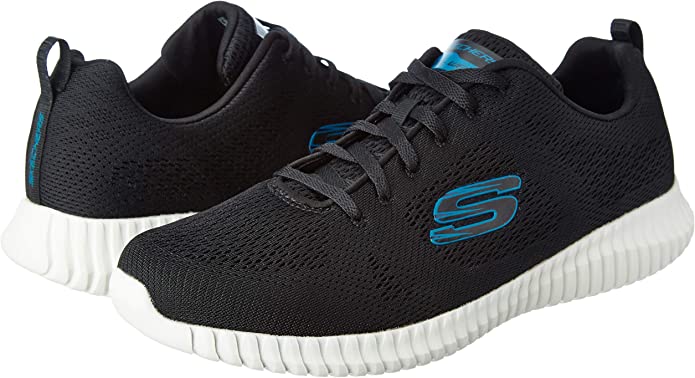 PANTOFI SPORT SKECHERS BARBATI 52871 BKBL NEGRI