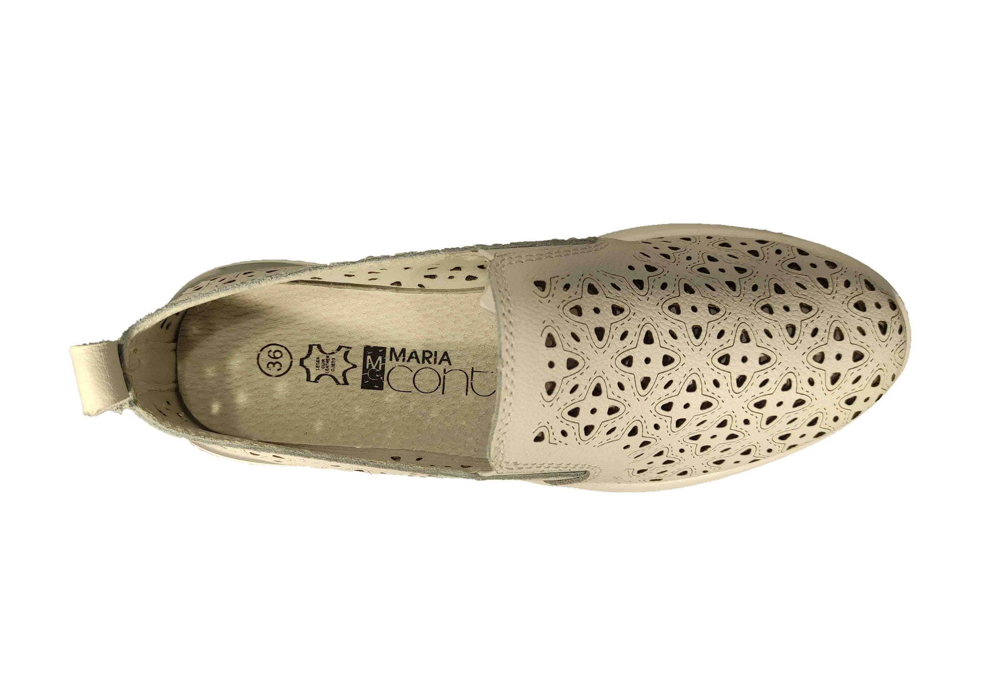 PANTOFI CASUAL PERFORAȚI MARIA CONTI B819114 - totalpantofi