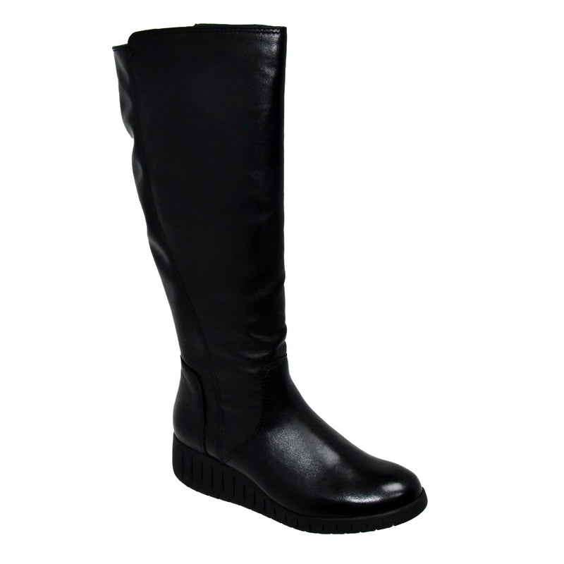 CIZME CASUAL DAMA MARCO TOZZI 25614-29 NEGRE - imagine 2