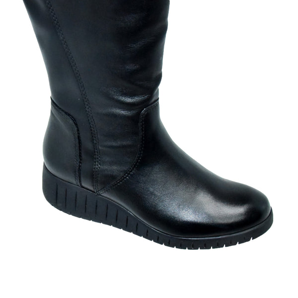 CIZME CASUAL DAMA MARCO TOZZI 25614-29 NEGRE - imagine 5