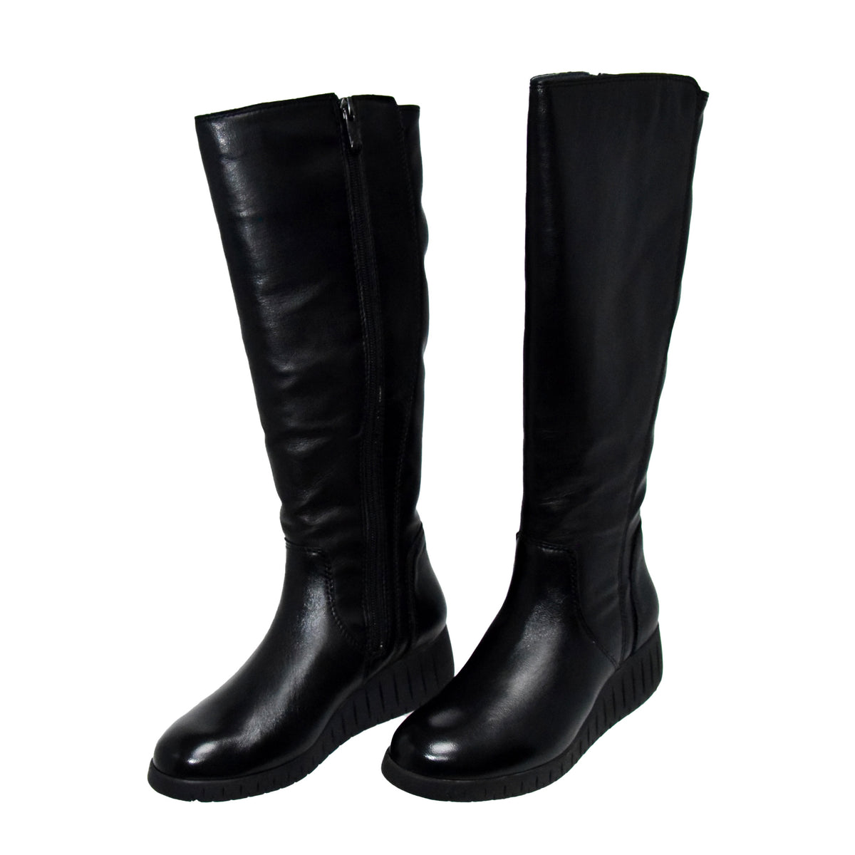 CIZME CASUAL DAMA MARCO TOZZI 25614-29 NEGRE - imagine 6