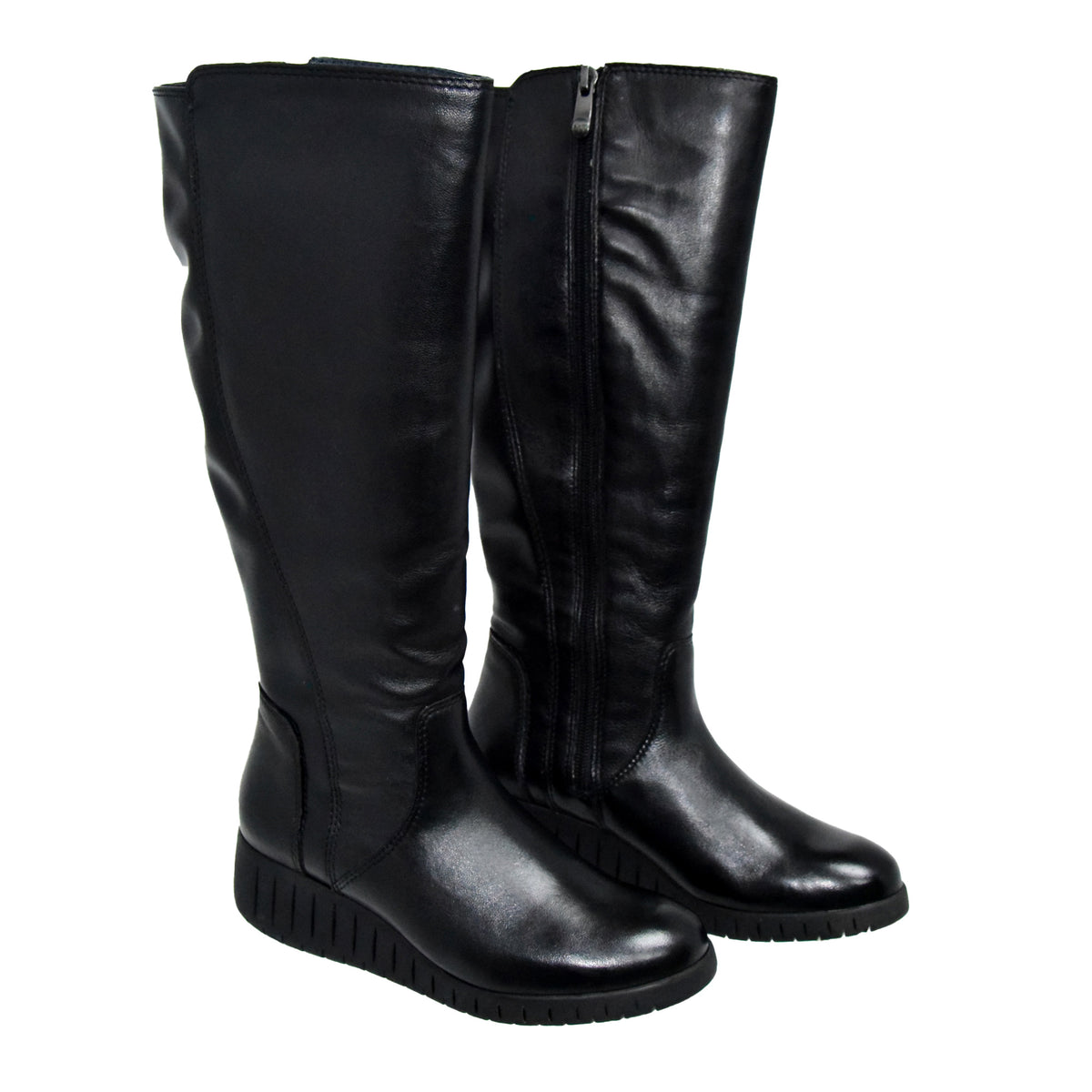 CIZME CASUAL DAMA MARCO TOZZI 25614-29 NEGRE - imagine 8