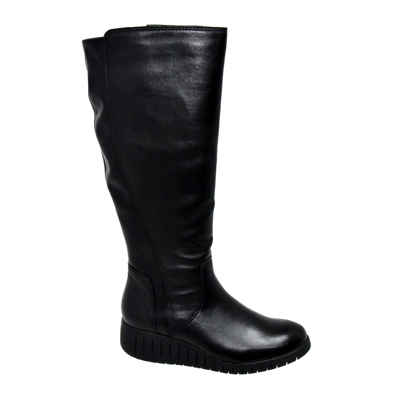 CIZME CASUAL DAMA MARCO TOZZI 25614-29 NEGRE - imagine 3