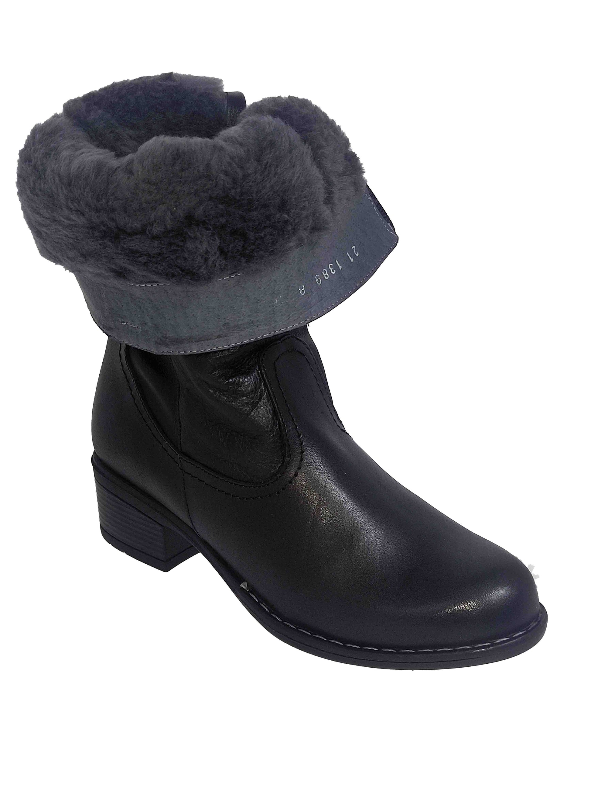 CIZME CASUAL DAMĂ BRAND ROMÂNESC I121N - totalpantofi