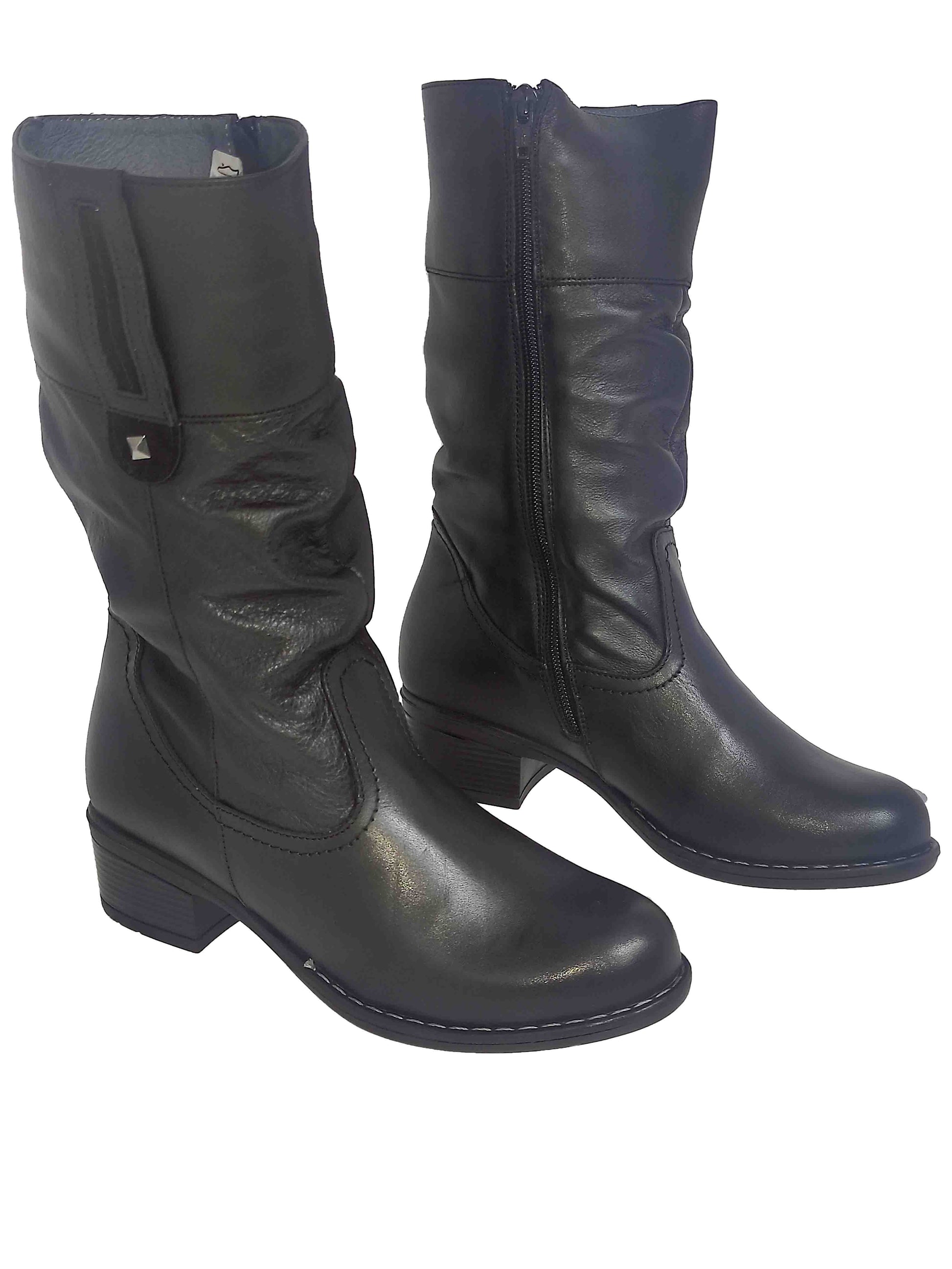 CIZME CASUAL DAMĂ BRAND ROMÂNESC I121N - totalpantofi