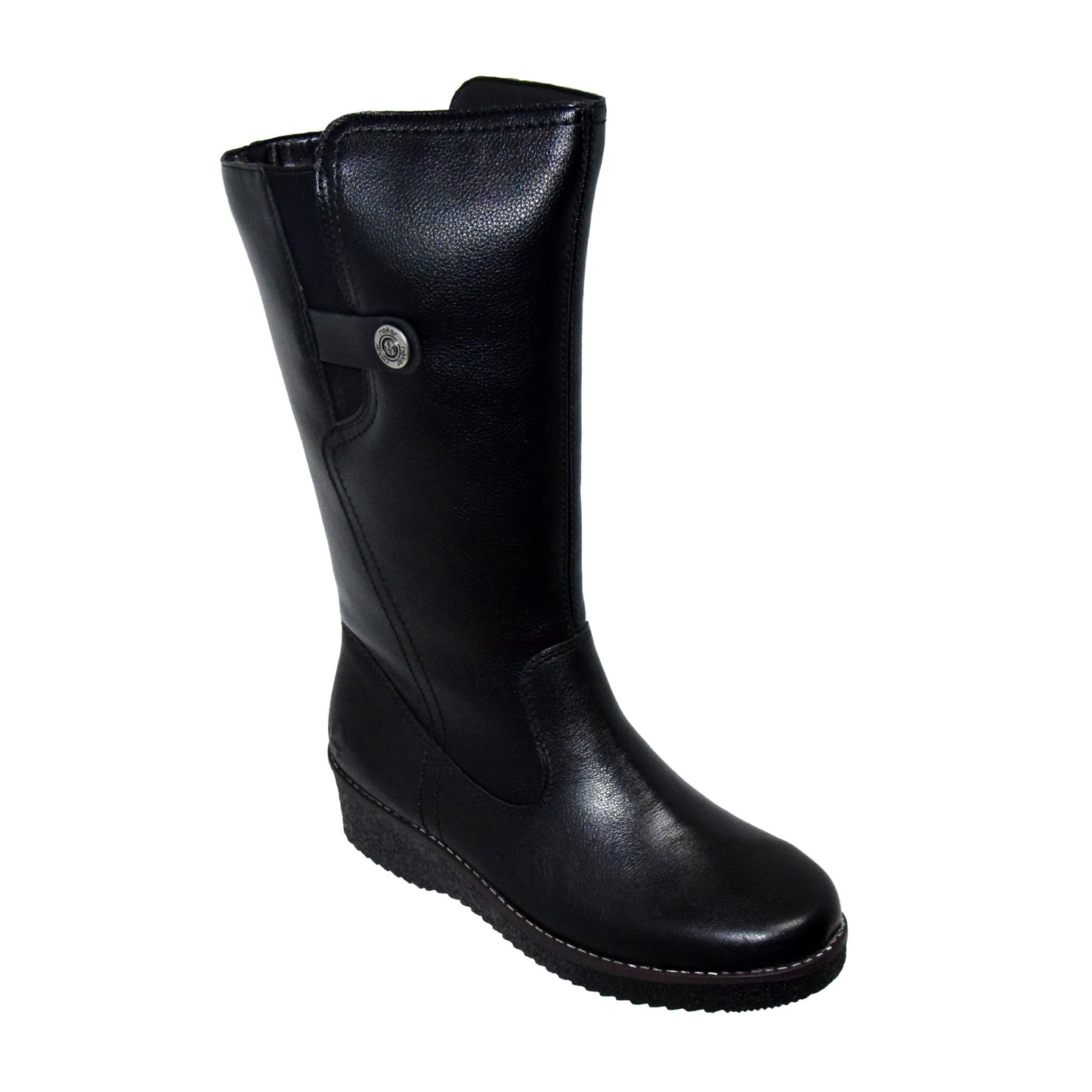 CIZME CASUAL DAMA RIEKER Y4655-00 NEGRE