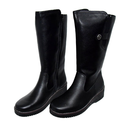 CIZME CASUAL DAMA RIEKER Y4655-00 NEGRE