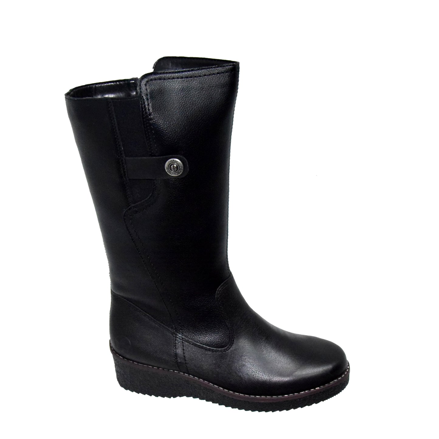 CIZME CASUAL DAMA RIEKER Y4655-00 NEGRE