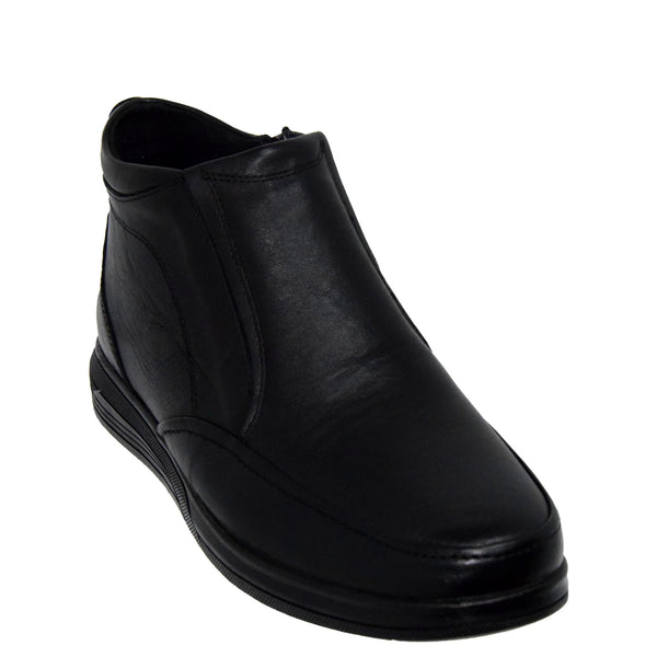 GHETE CASUAL BARBATI GORETTI B25-3202 NEGRE - imagine 3