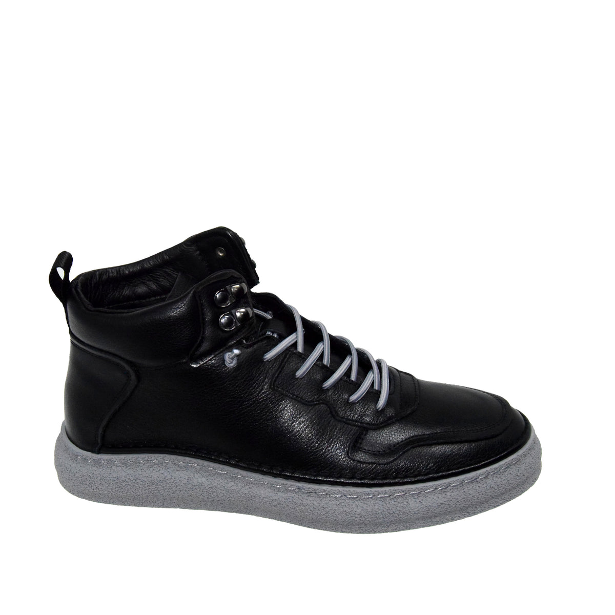 GHETE CASUAL BARBATI FRANCO GERARDO 903590 NEGRE - imagine 2