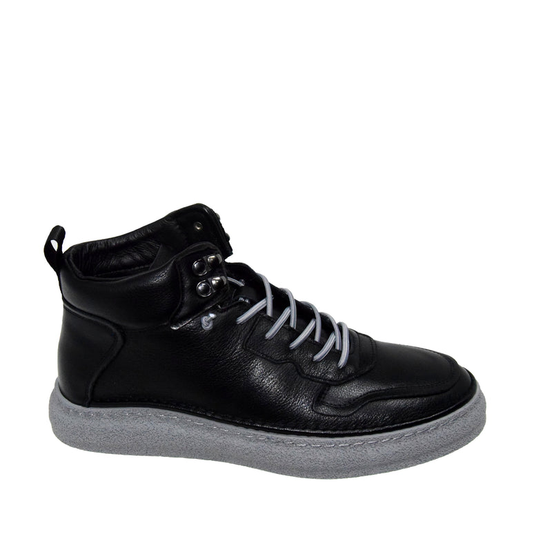 GHETE CASUAL BARBATI FRANCO GERARDO 903590 NEGRE - imagine 2
