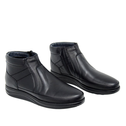 GHETE CASUAL BARBATI GORETTI B24-1803 NEGRE