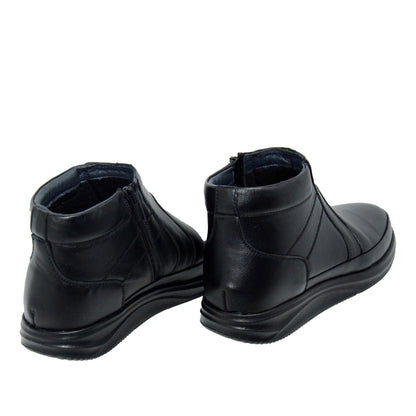 GHETE CASUAL BARBATI GORETTI B24-1803 NEGRE