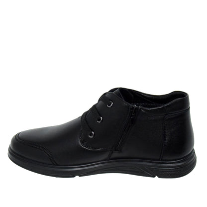 GHETE CASUAL BARBATI MELS 10706 NEGRE